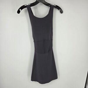 RAE MODE Womens Gray Sleeveless Athleisure Dress JP5054 Size S
